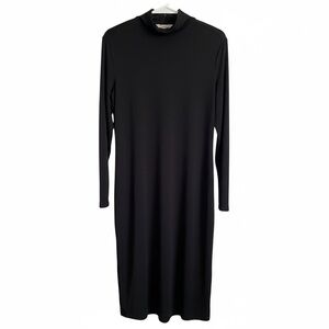 H&M Classic Black Long Sleeve Dress